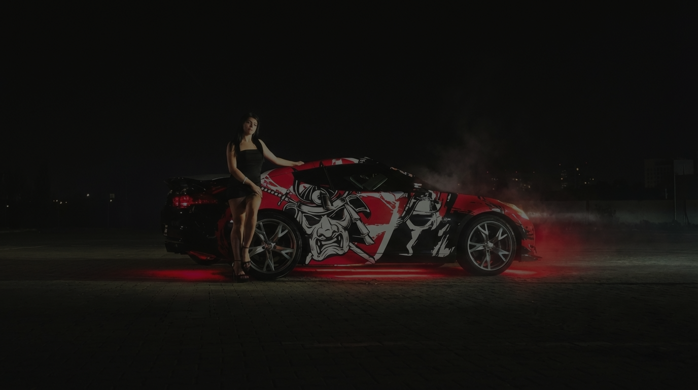 Atomic Car Background