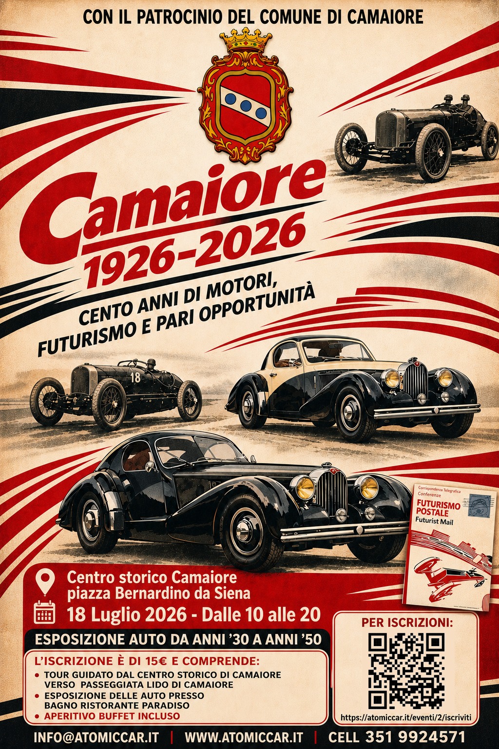 Cento Anni di Motori futurismo e pari opportunità 1926-2026