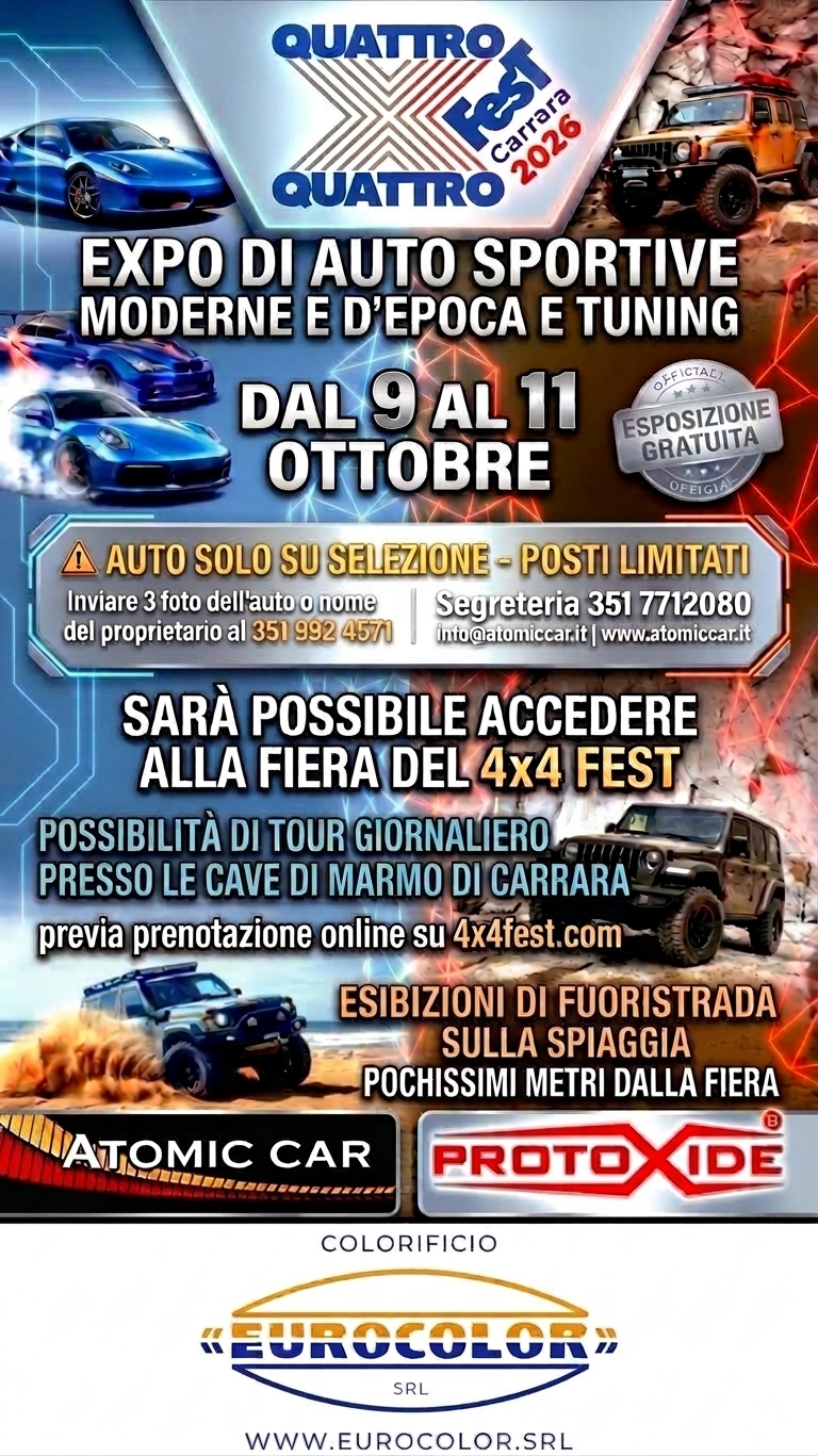 Esposizione  presso 4X4 fest 2026 